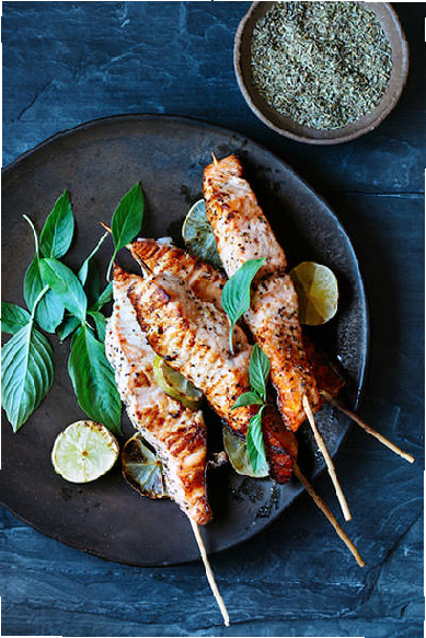 Salmon Satay